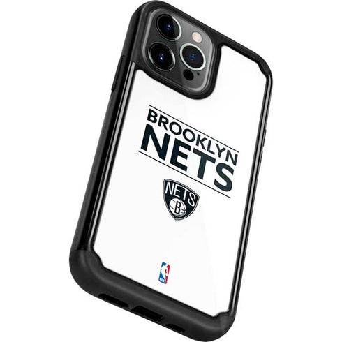 NBA Brooklyn Nets Standard - White iPhone 13 Pro Cargo Case