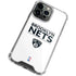 NBA Brooklyn Nets Standard - White iPhone 13 Pro Clear Case