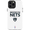 NBA Brooklyn Nets Standard - White iPhone 13 Pro Max Impact Case