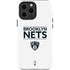 NBA Brooklyn Nets Standard - White iPhone 13 Pro Max Impact Case