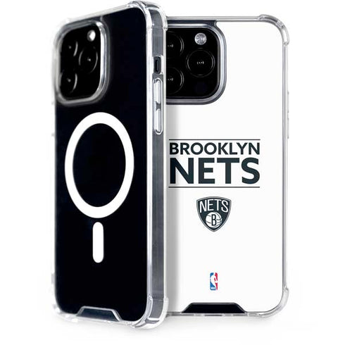 NBA Brooklyn Nets Standard - White iPhone 13 Pro Max MagSafe Case