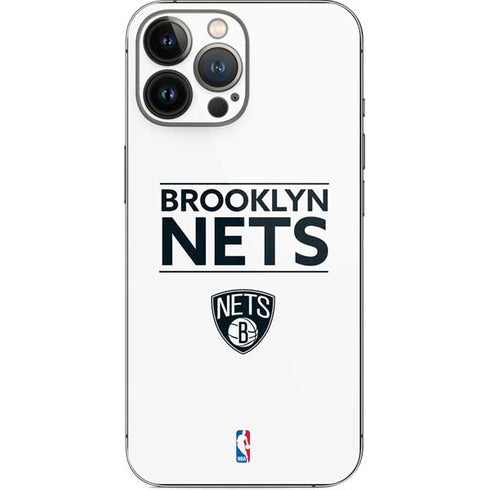 NBA Brooklyn Nets Standard - White iPhone 13 Pro Max Skin
