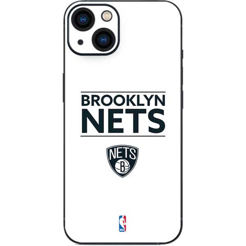 NBA Brooklyn Nets Standard - White iPhone 13 Skin