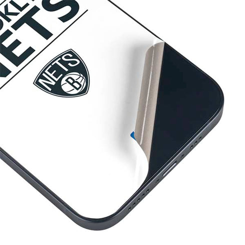 NBA Brooklyn Nets Standard - White iPhone 13 Skin