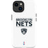 NBA Brooklyn Nets Standard - White iPhone 15 Plus Impact Case