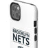 NBA Brooklyn Nets Standard - White iPhone 15 Plus Impact Case