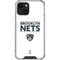 NBA Brooklyn Nets Standard - White iPhone 15 Plus Clear Case