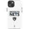 NBA Brooklyn Nets Standard - White iPhone 14 Impact Case