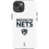 NBA Brooklyn Nets Standard - White iPhone 14 Impact Case
