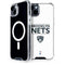 NBA Brooklyn Nets Standard - White iPhone 15 Plus MagSafe Case
