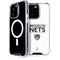 NBA Brooklyn Nets Standard - White iPhone 15 Pro MagSafe Case