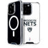 NBA Brooklyn Nets Standard - White iPhone 15 Pro MagSafe Case