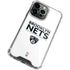 NBA Brooklyn Nets Standard - White iPhone 14 Pro Max Clear Case