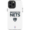 NBA Brooklyn Nets Standard - White iPhone 14 Pro Max Impact Case