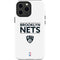 NBA Brooklyn Nets Standard - White iPhone 15 Pro Max Impact Case