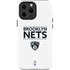NBA Brooklyn Nets Standard - White iPhone 15 Pro Max Impact Case