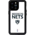 NBA Brooklyn Nets Standard - White iPhone 14 Pro Max Waterproof Case