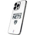 NBA Brooklyn Nets Standard - White iPhone 14 Pro Skin