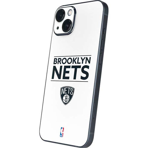 NBA Brooklyn Nets Standard - White iPhone 14 Skin