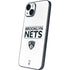 NBA Brooklyn Nets Standard - White iPhone 14 Skin