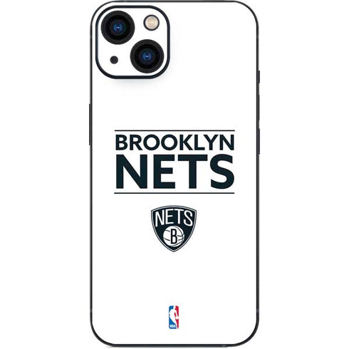 NBA Brooklyn Nets Standard - White iPhone 15 Skin