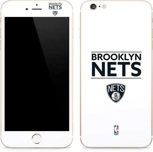 NBA Brooklyn Nets Standard - White iPhone 6/6s Plus Skin