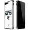 NBA Brooklyn Nets Standard - White iPhone 7/8 Plus Clear Case