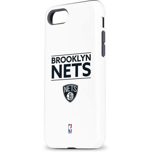 NBA Brooklyn Nets Standard - White iPhone 8 Pro Case