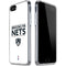 NBA Brooklyn Nets Standard - White iPhone SE (2nd & 3rd Gen) Clear Case