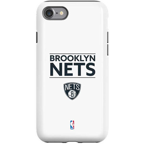 NBA Brooklyn Nets Standard - White iPhone SE (2nd & 3rd Gen) Pro Case