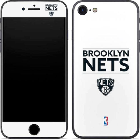 NBA Brooklyn Nets Standard - White iPhone SE (2nd & 3rd Gen) Skin