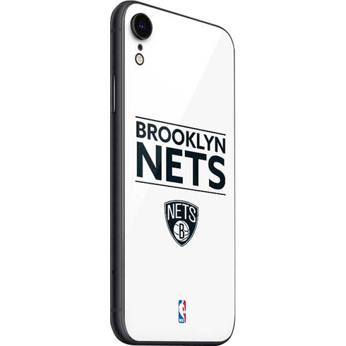 NBA Brooklyn Nets Standard - White iPhone SE (2nd & 3rd Gen) Skin