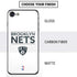 NBA Brooklyn Nets Standard - White iPhone SE (2nd & 3rd Gen) Skin