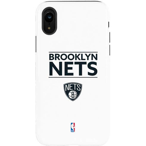 NBA Brooklyn Nets Standard - White iPhone XR Pro Case