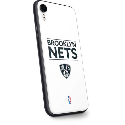 NBA Brooklyn Nets Standard - White iPhone XR Skin