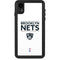 NBA Brooklyn Nets Standard - White iPhone XR Waterproof Case