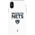 NBA Brooklyn Nets Standard - White iPhone XS Pro Case