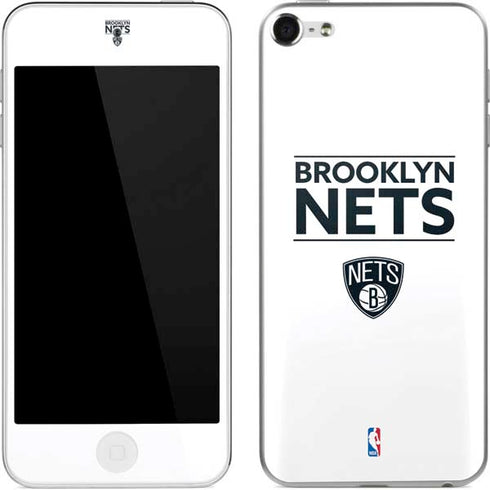 NBA Brooklyn Nets Standard - White Apple iPod Skin