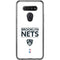 NBA Brooklyn Nets Standard - White LG K51/Q51 Clear Case