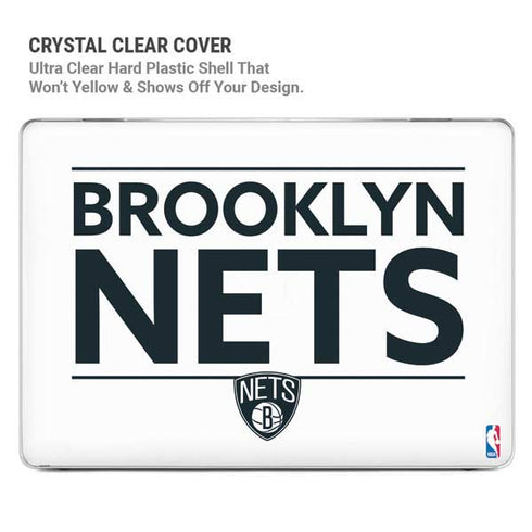NBA Brooklyn Nets Standard - White MacBook Air 15in (2023-2025) Case plus Skin