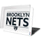 NBA Brooklyn Nets Standard - White MacBook Pro 15in (2016-19) Case plus Skin