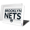 NBA Brooklyn Nets Standard - White MacBook Pro 16in (2019-20) Case plus Skin