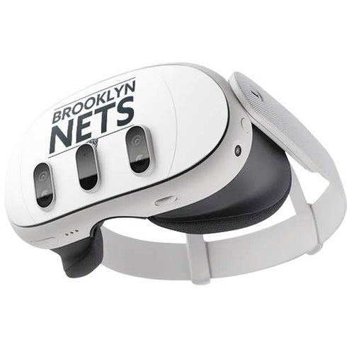 NBA Brooklyn Nets Standard - White Meta Quest 3 Skin