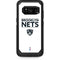NBA Brooklyn Nets Standard - White Otterbox Commuter Galaxy Skin