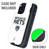 NBA Brooklyn Nets Standard - White Otterbox Defender iPhone Skin