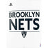 NBA Brooklyn Nets Standard - White PS5 Console Skin