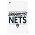 NBA Brooklyn Nets Standard - White PS5 Slim Digital Edition Console Skin