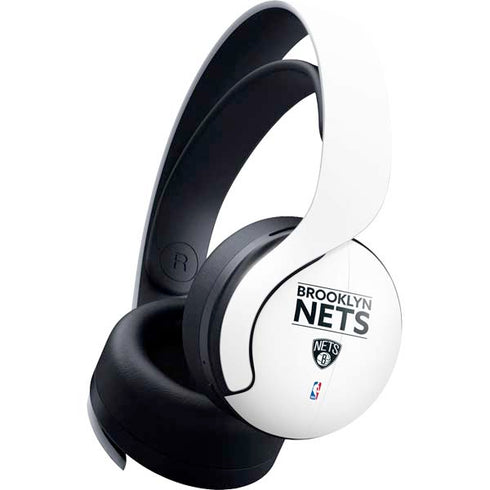 NBA Brooklyn Nets Standard - White PULSE 3D Wireless Headset for PS5 Skin