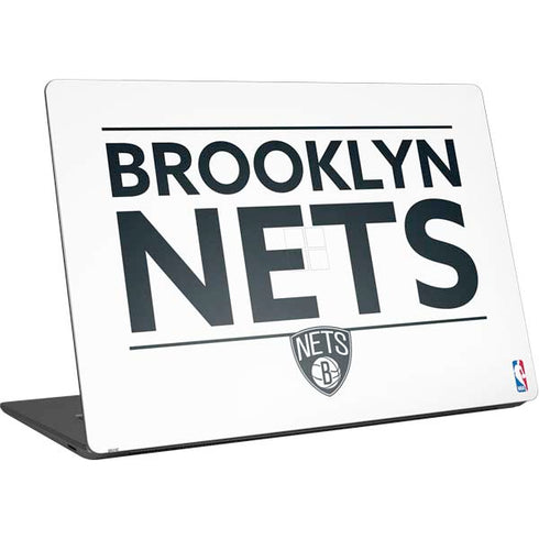 NBA Brooklyn Nets Standard - White Surface Laptop 4 15in Skin