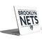 NBA Brooklyn Nets Standard - White Surface Laptop Studio Skin